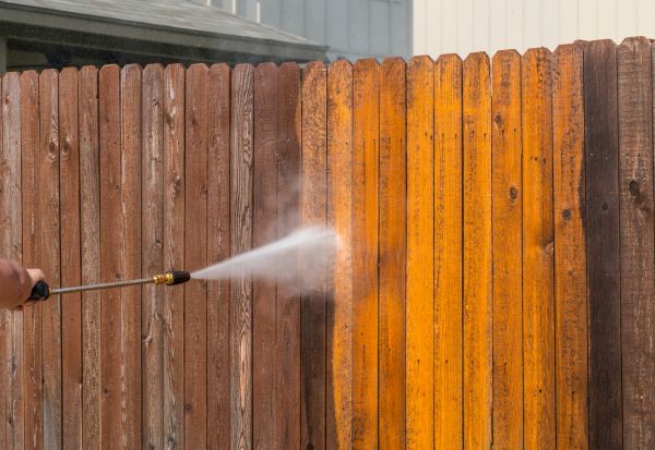 Fence Power Washing in Fort Collins