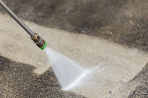 Garage Floor Power Washing in Fort Collins
