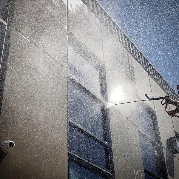 Exterior Building Washing in Fort Collins