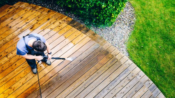 Deck Pressure Cleaning in Fort Collins