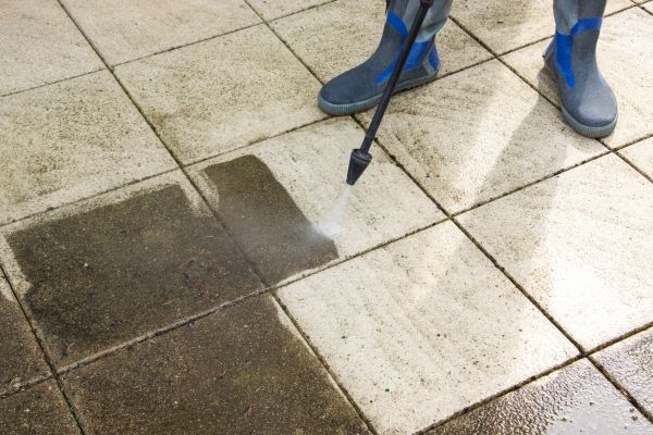 Outdoor Concrete Cleaning in Fort Collins